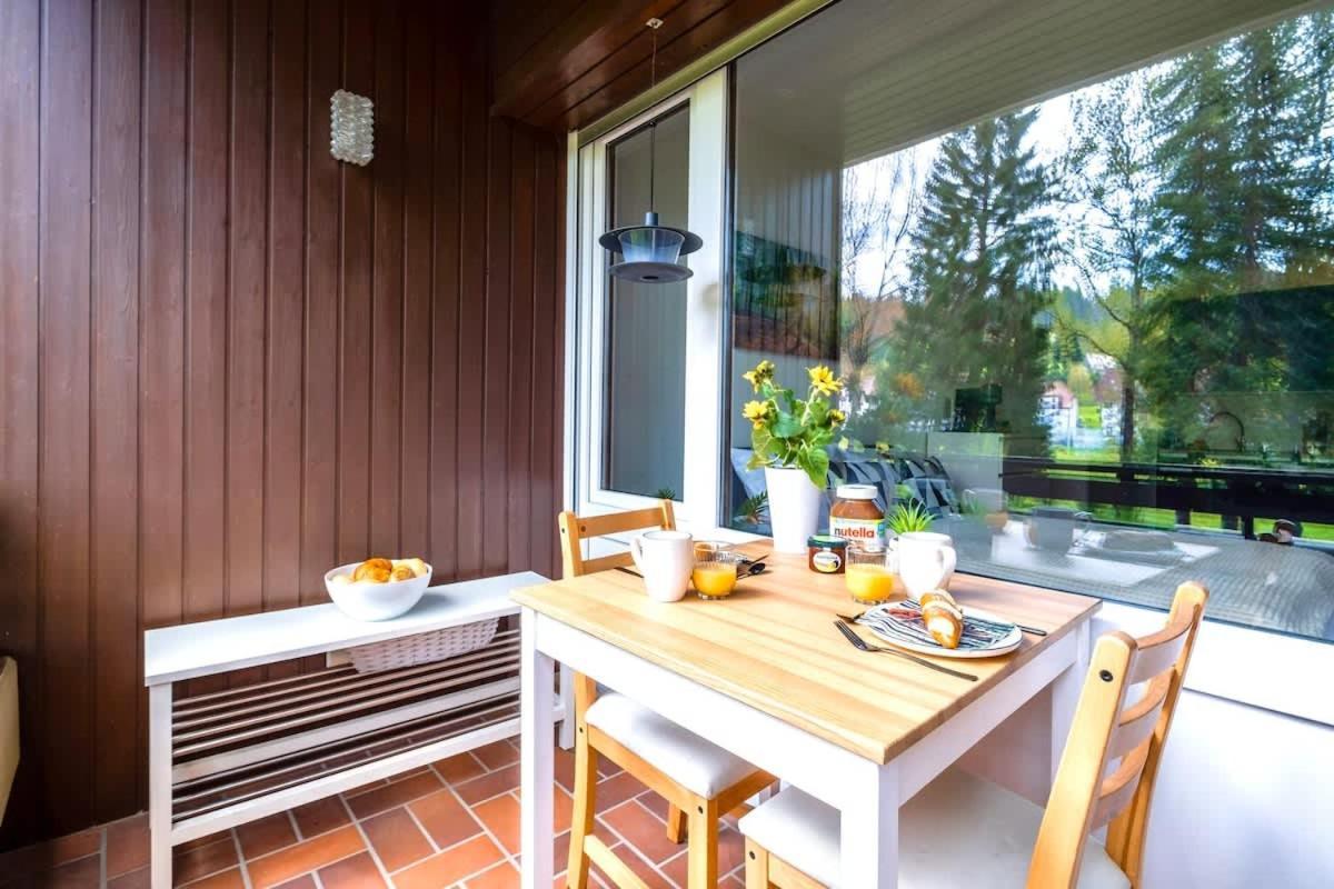 Relaxapartments Black Forest Emotion Mit Sonnenbalkon Mit Blick Auf Den Kurpark, Schnelles Internet, Naehe Triberger Wasserfaelle, Fuer Bis Zu 2 Personen Schönwalde Exterior foto